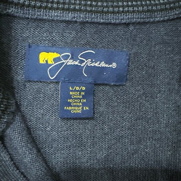 Jack Nicklaus 1/4 Zip Sweater Mens size Large - Picture 4 of 5